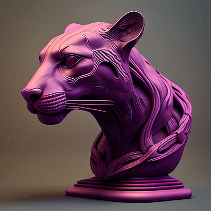 3D model Panther from Pink Panther (STL)